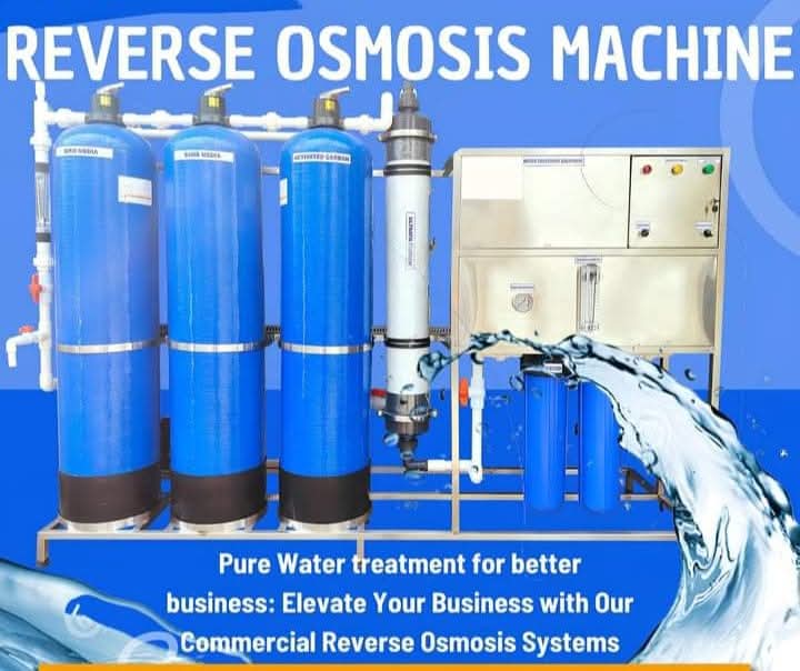 2000l/hr Reverse Osmosis plant