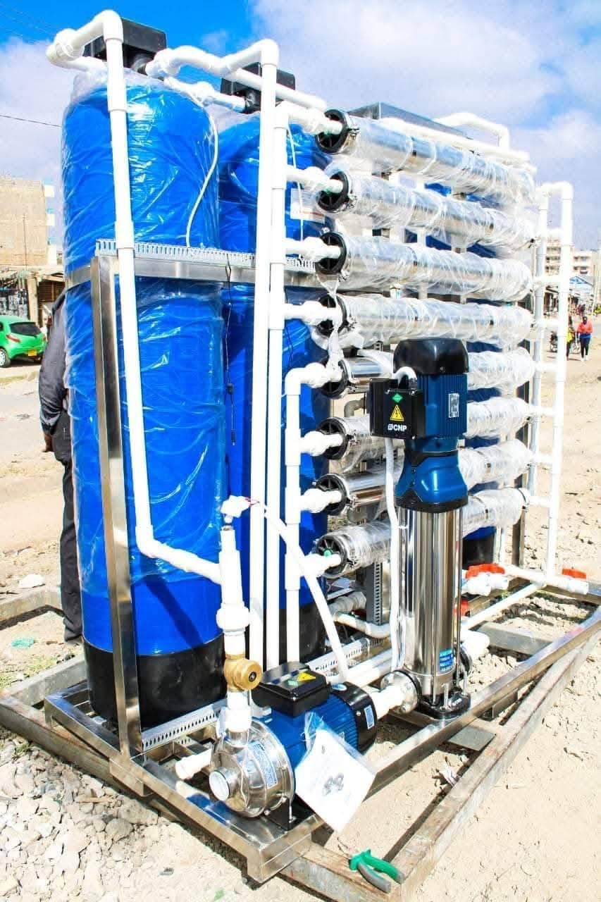 1500 LPH Reverse Osmosis Water Purification Plant