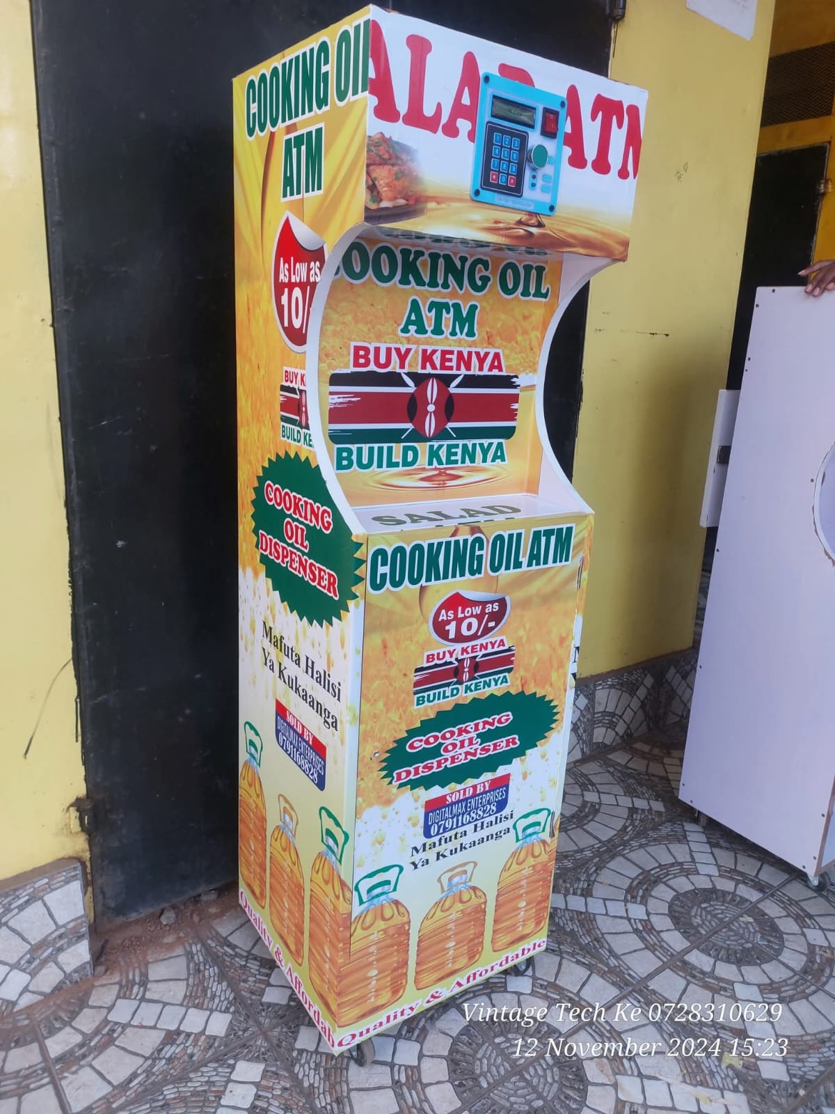 20L Salad (Cooking Oil) Vending ATM